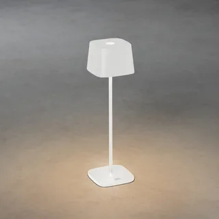 Tafellamp voor buiten | wit | dimbaar | LED | IP54 | aluminium | warm wit fra Konstsmide – produktbillede 3 af 3