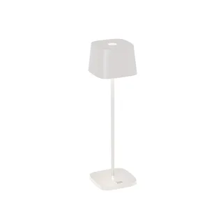 Tafellamp voor buiten | wit | dimbaar | LED | IP54 | aluminium | warm wit fra Konstsmide – produktbillede 1 af 3