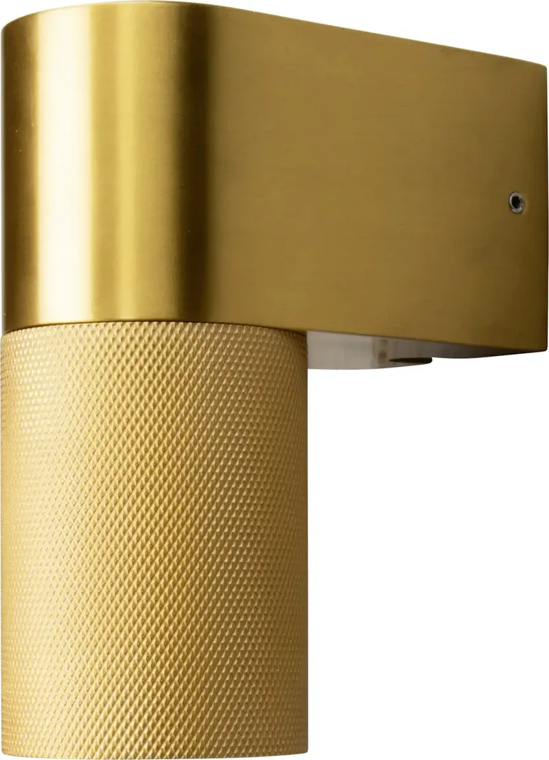 Temi 7666-800 Außenwandleuchte GU10 7 W Gold von Konstsmide in Gold – Produktfoto
