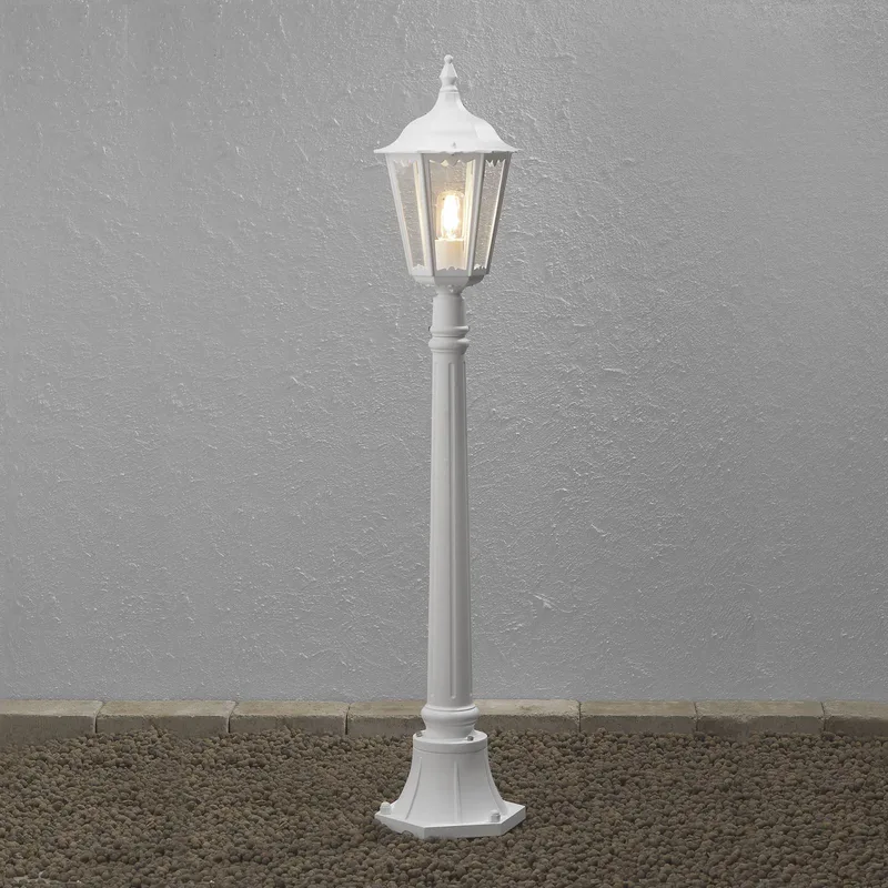 Tuinpadverlichting Firenze, wit van Konstsmide in Transparant – productfoto