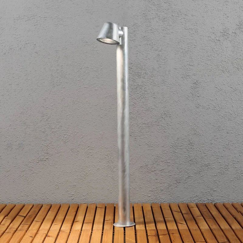 Tuinpadverlichting Trieste v. staal gegalvaniseerd by Konstsmide in Zilvergrijs, Transparent – product photo