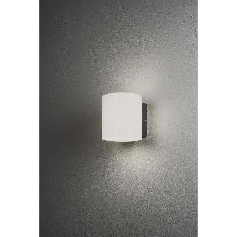 Wandlamp buiten | 14 cm | buitenlampen | wit glas | modern | IP54 | LED 3000K de Konstsmide – photo produit 3 sur 3