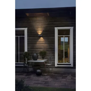 Wandlamp buiten | 21 cm | buitenlampen | 2 lichts | antraciet | modern | IP54 | LED 3000K 800 lumen de Konstsmide – photo produit 2 sur 3