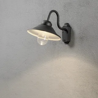 Wandlamp buiten | 30 cm | HPLED | zwart | aluminium | modern från Konstsmide – produktbild 2 av 3