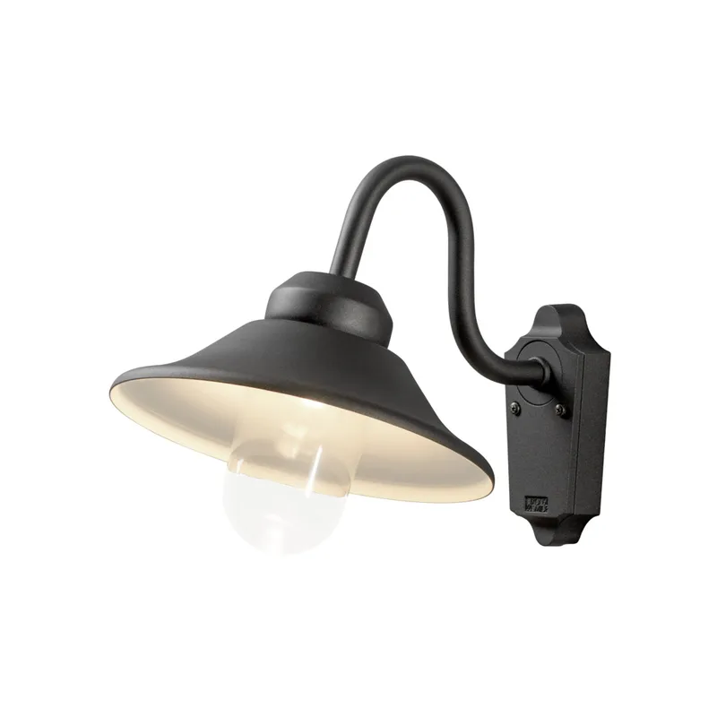 Wandlamp buiten | 30 cm | HPLED | zwart | aluminium | modern från Konstsmide – produktbild 1 av 3