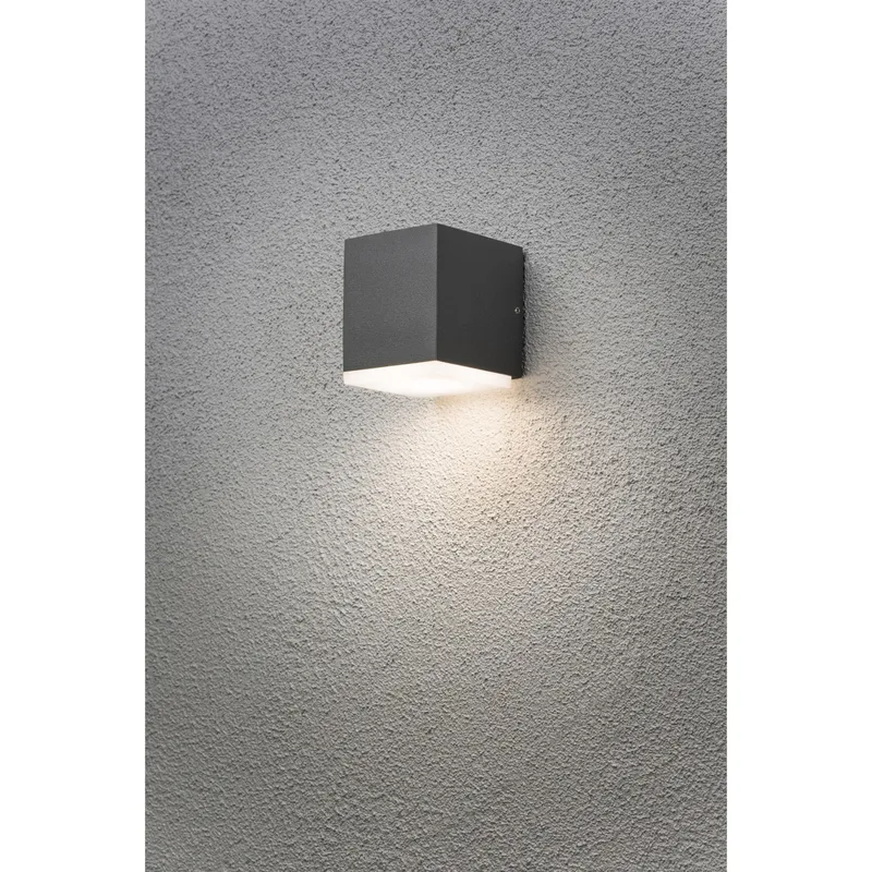 Wandlamp buiten | 8 cm | Buitenlampen | antraciet | modern | LED 6 watt | IP54 de Konstsmide – photo produit 3 sur 3