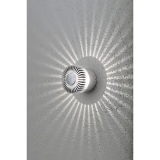 Wandlamp buiten | 9 cm | buitenlampen | staal | aluminium | modern | geïntegreerde LED | IP54 de Konstsmide – photo produit 3 sur 3