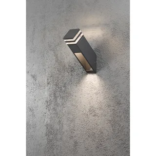 Wandlamp buiten | Buitenlampen | 2 lichts | zwart | modern | IP54 | LED 3000K | 800 lumen von Konstsmide – Produktfoto 3 von 3