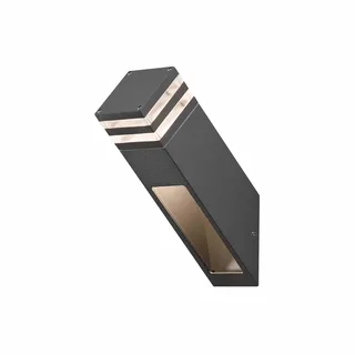 Wandlamp buiten | Buitenlampen | 2 lichts | zwart | modern | IP54 | LED 3000K | 800 lumen von Konstsmide – Produktfoto 1 von 3