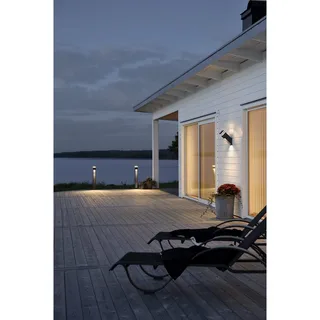Wandlamp buiten | Buitenlampen | 2 lichts | zwart | modern | IP54 | LED 3000K | 800 lumen von Konstsmide – Produktfoto 2 von 3