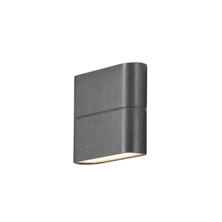 Wandlamp | Buitenlampen | 2 lichts | antraciet | modern | IP54 | LED 3000K 450 lumen de Konstsmide – photo produit 1 sur 3