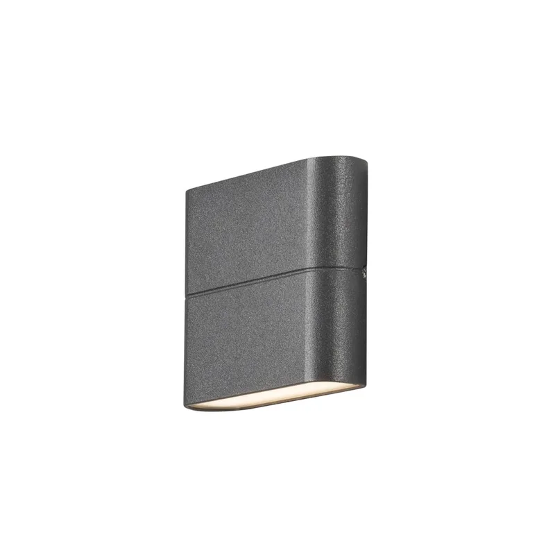 Wandlamp | Buitenlampen | 2 lichts | antraciet | modern | IP54 | LED 3000K 450 lumen de Konstsmide – photo produit 1 sur 3