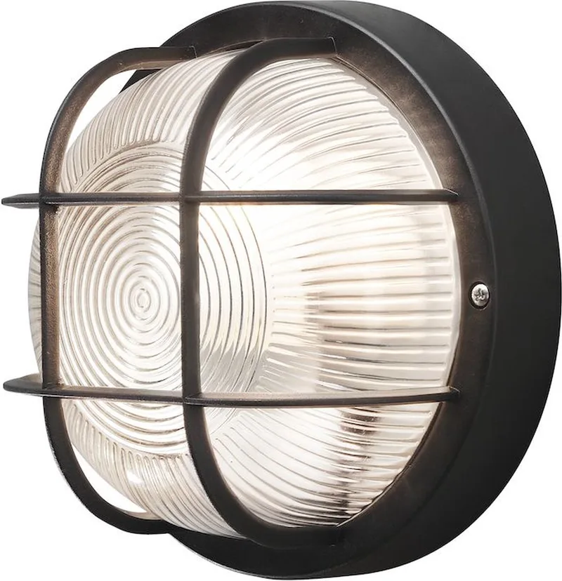 Wandlamp Mantova 18,5 Cm E27 40w 230v från Konstsmide i Svart – produktbild