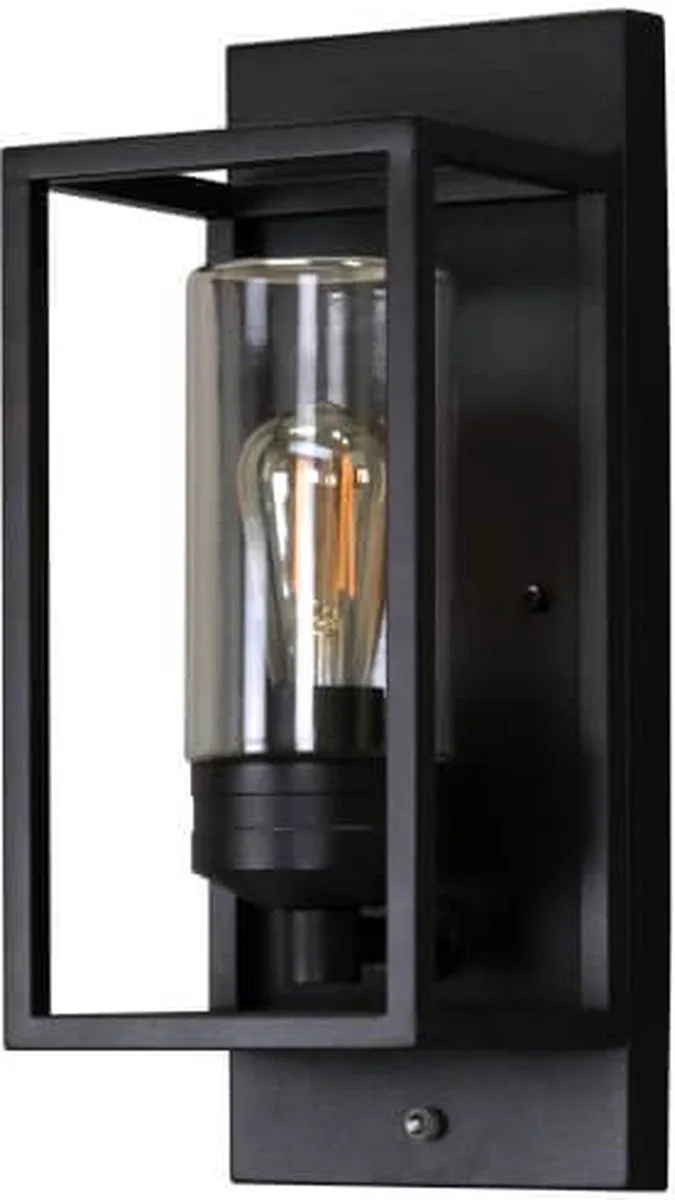 Wandlamp trani met sensor E27 by Konstsmide in Black – product photo
