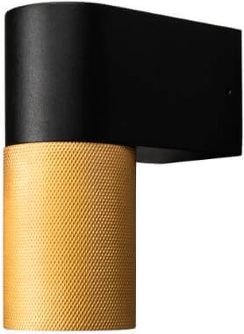 Temi 7666-758 Applique extérieure GU10 7 W noir/or de Konstsmide en Jaune – photo produit