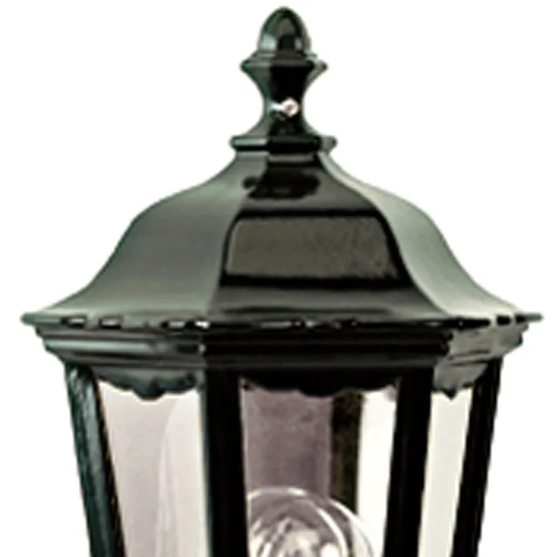 Ancona plat Buitenlamp wandlamp de KS Verlichting en Noir – photo produit