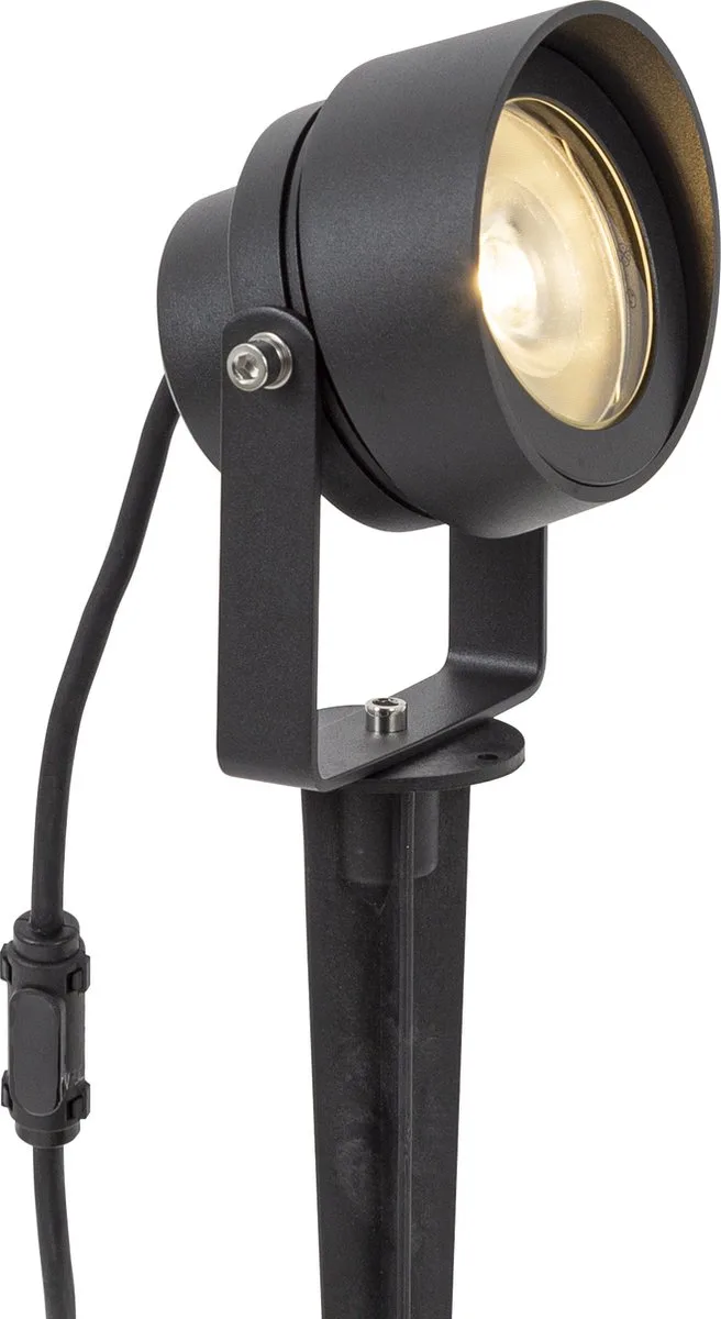 Beamer - tuinspot - LED - Aluminium - Modern - Spot de KS Verlichting en Noir – photo produit