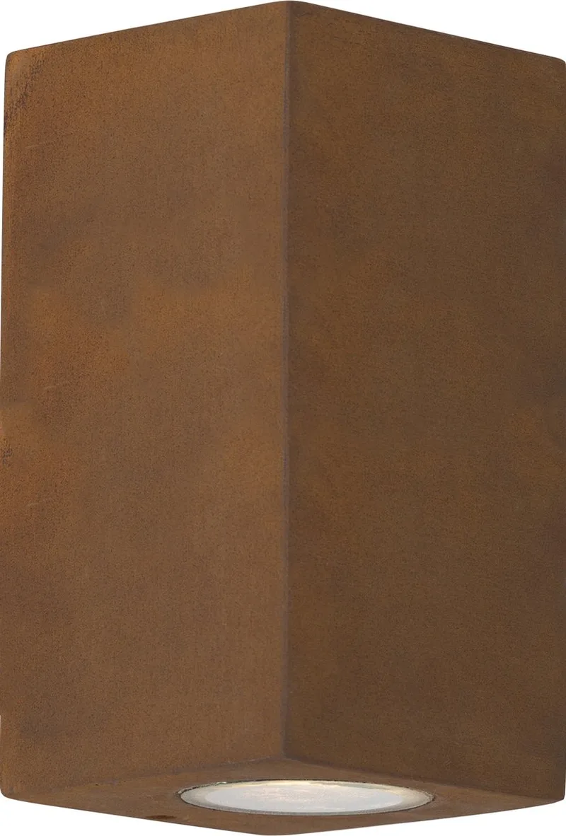 Big Levi Up en Down Muurlamp by KS Verlichting in Corten – product photo