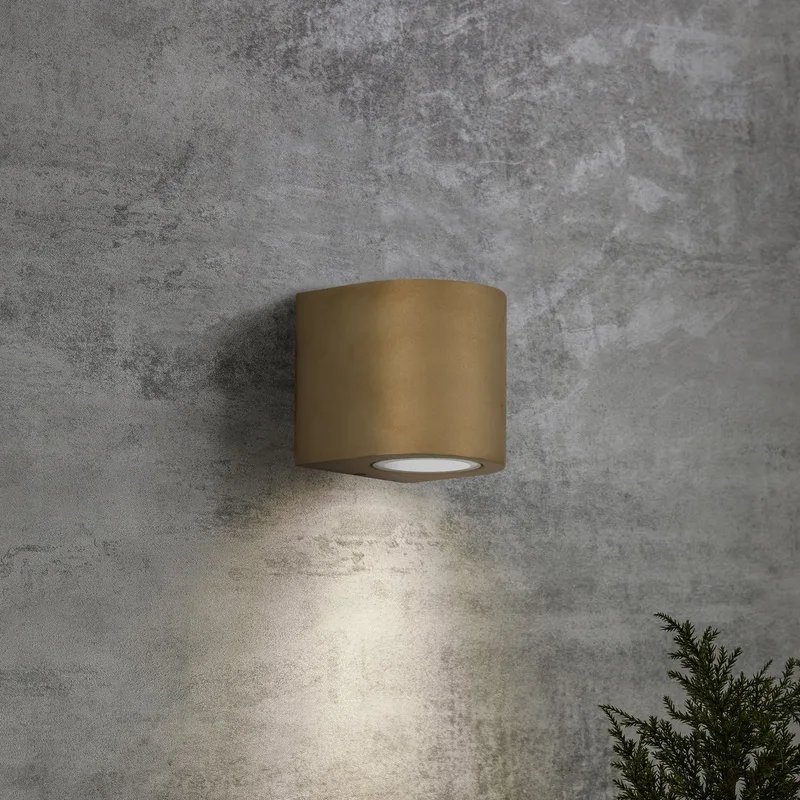 Big Noa Muurlamp fra KS Verlichting i Messing – produktbillede