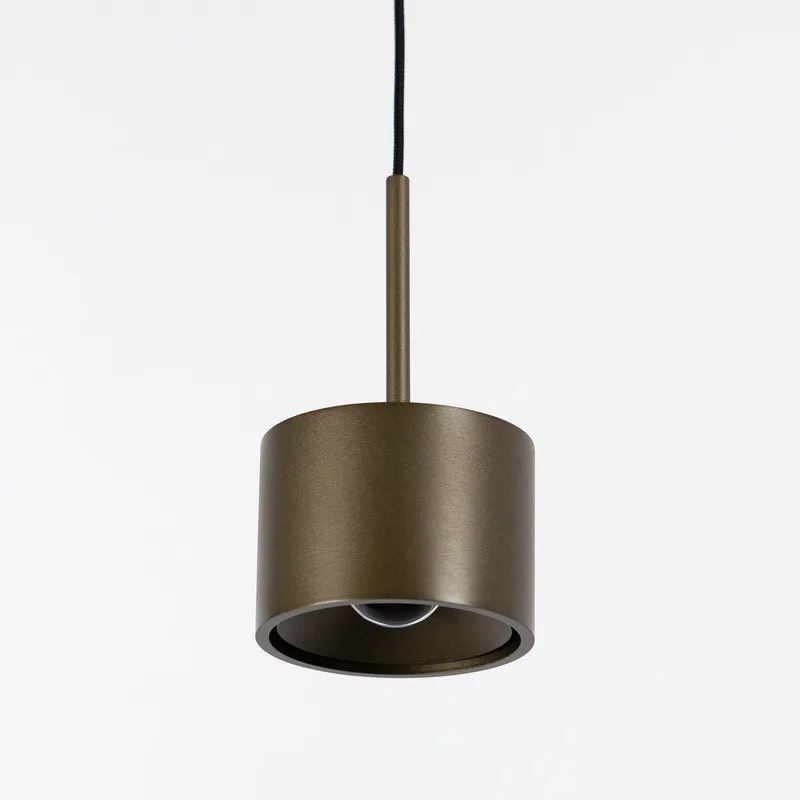binnenlamp - June hanglamp - hanglampen eetkamer - aluminium - dimbaar - lengte instelbaar de KS Verlichting en Bronze – photo produit