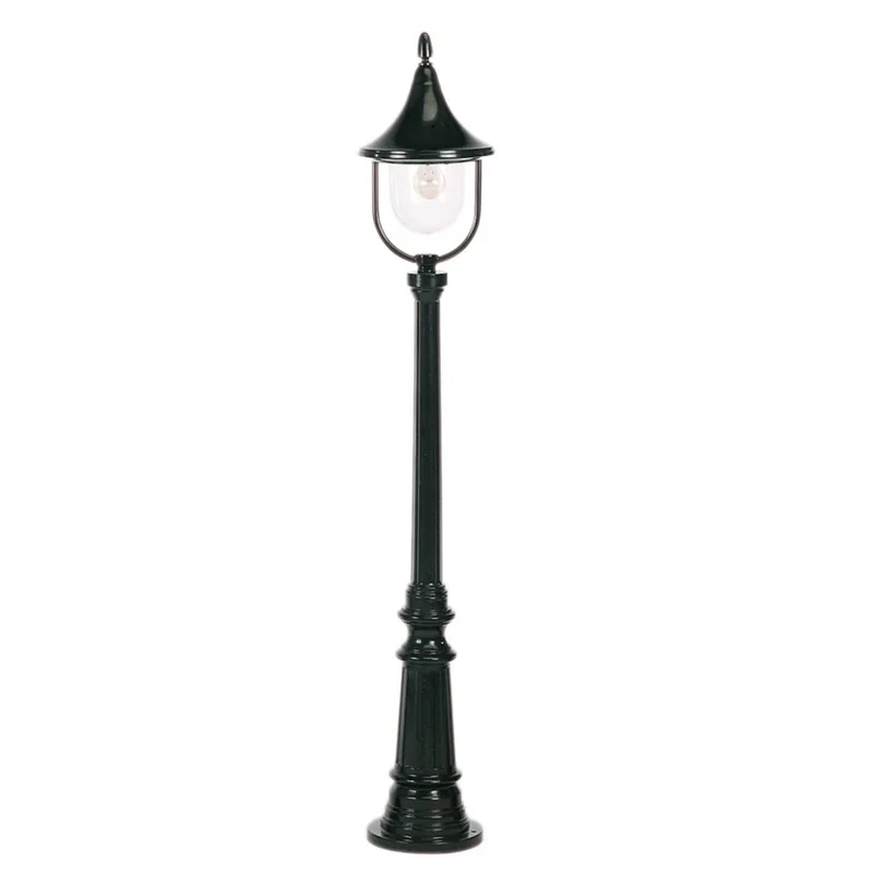 Brescia lantaarnpaal, 148 cm, zwart fra KS Verlichting i Gennemsigtig – produktbillede