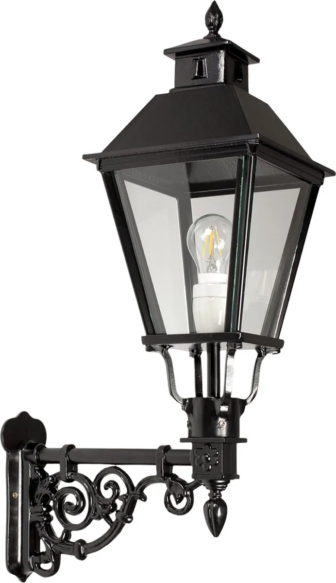 Buitenlamp Katwijk M zwart de KS Verlichting en Aluminium – photo produit