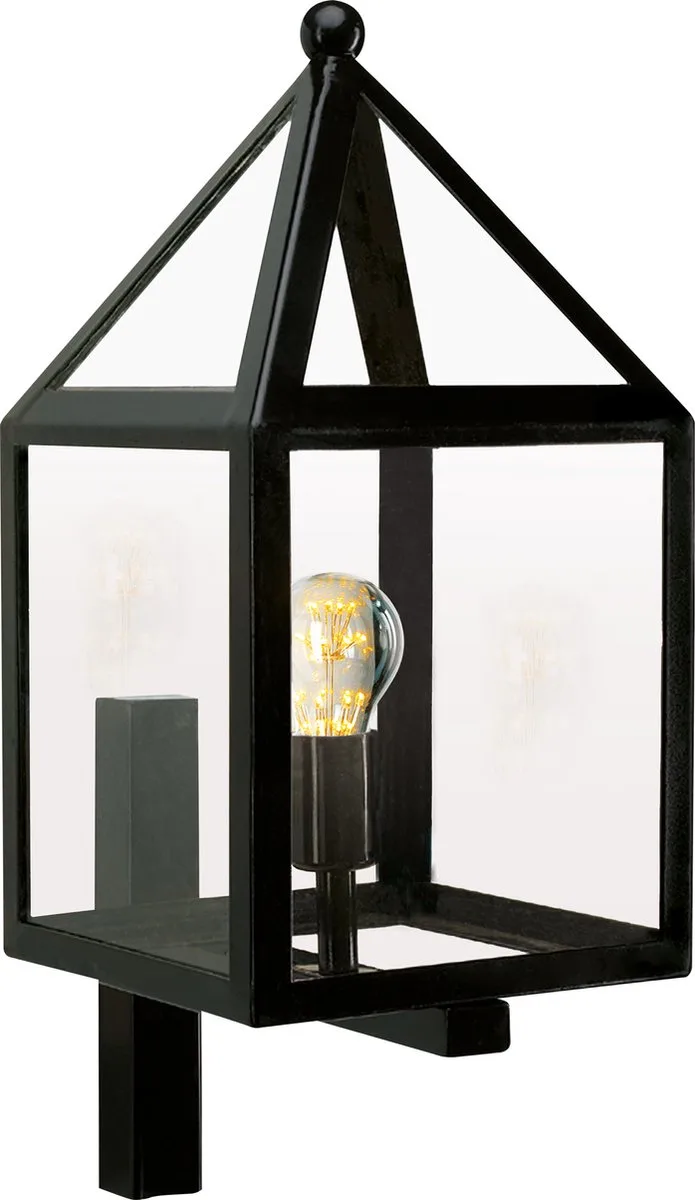 Buitenlamp Leusden fra KS Verlichting i Sort – produktbillede