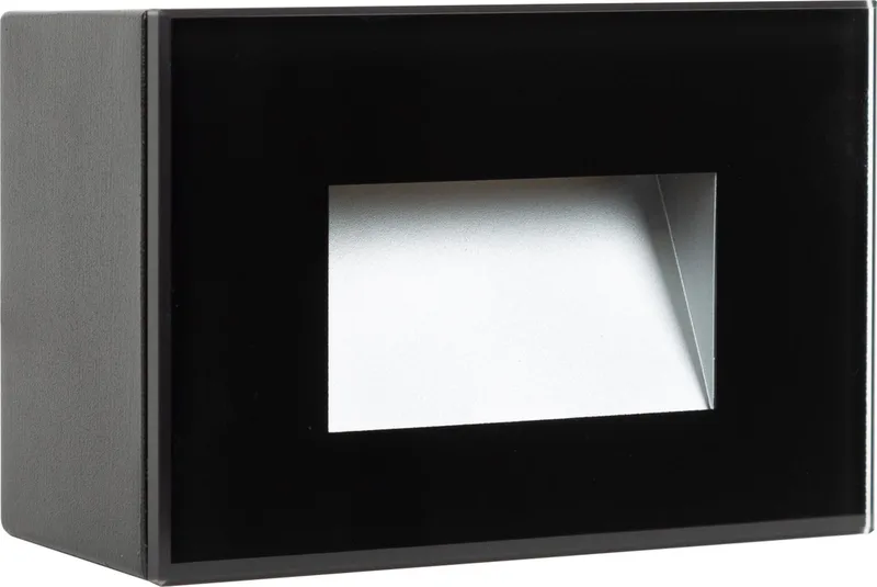 Buitenlamp Oxide 1 opbouwspot by KS Verlichting in Black – product photo