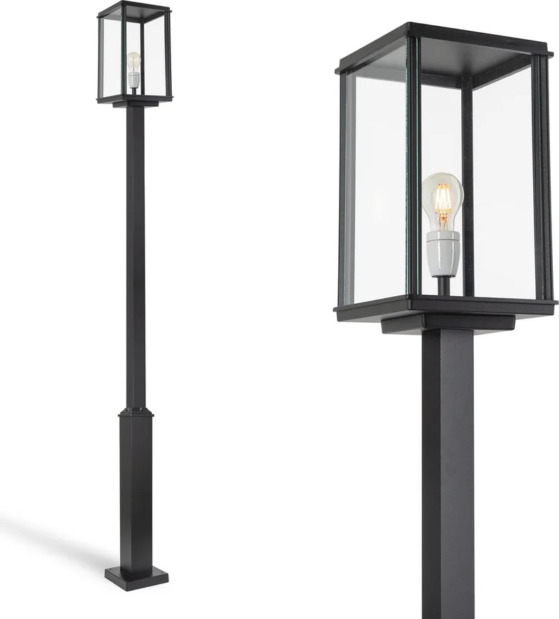 Buitenlamp Royal Capital Lantaarnpaal by KS Verlichting in Black – product photo