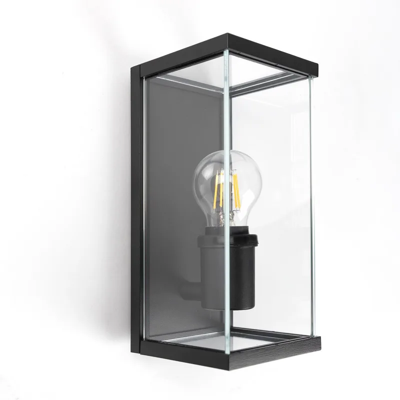 buitenlamp - Toledo muurlamp - E27 - Modern de KS Verlichting en Noir – photo produit