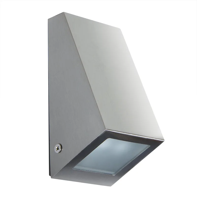 Buitenverlichting Downlighter Klein muurlamp von KS Verlichting in Rvs – Produktfoto