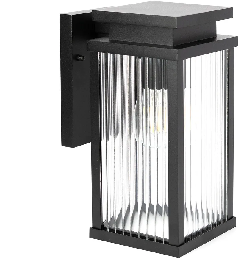 buitenverlichting - Ripley Wandlamp - Large - Modern - E27 fra KS Verlichting i Sort – produktbillede
