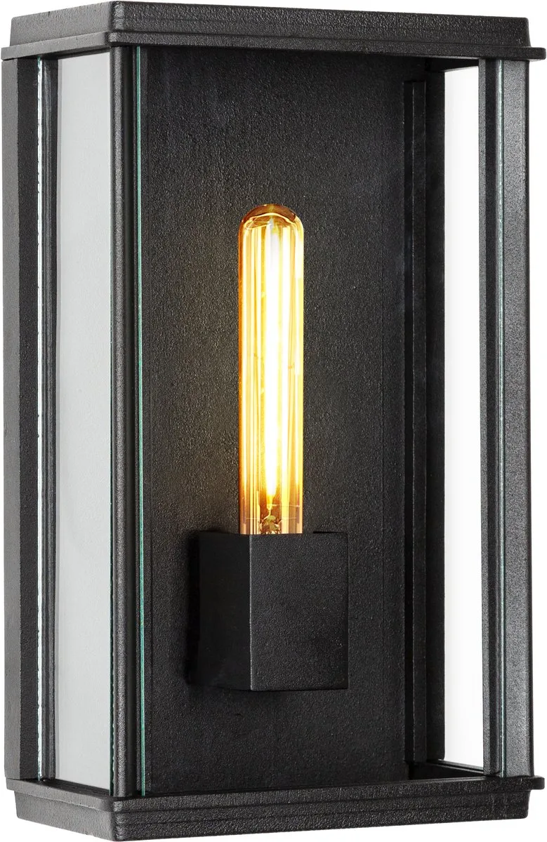 Capital Muurlamp Vlak Extra Large från KS Verlichting i Svart – produktbild
