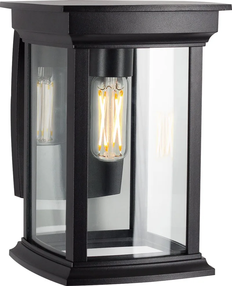 Carlton Muurlamp met LED från KS Verlichting i Svart – produktbild