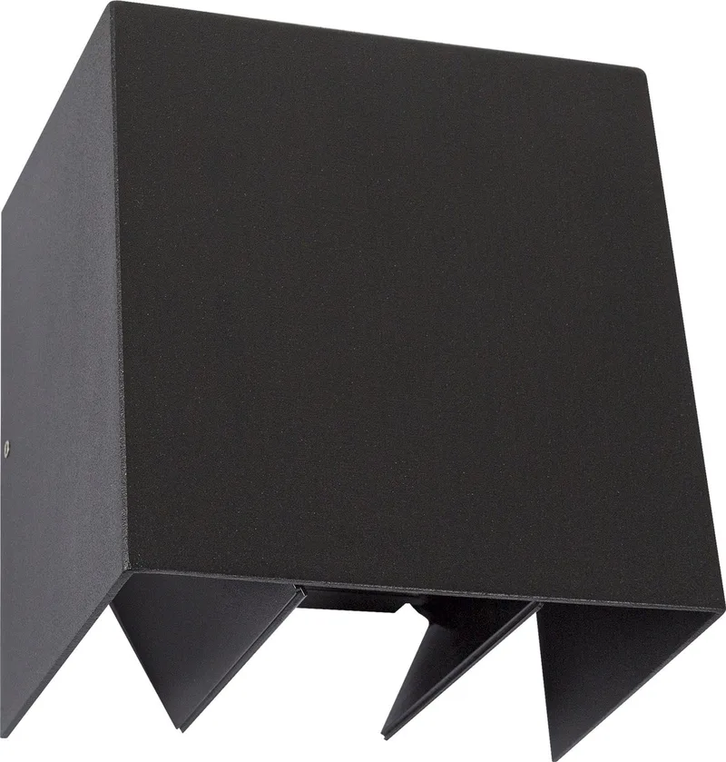 Channel II Up en Down Muurlamp van KS Verlichting in Zwart – productfoto