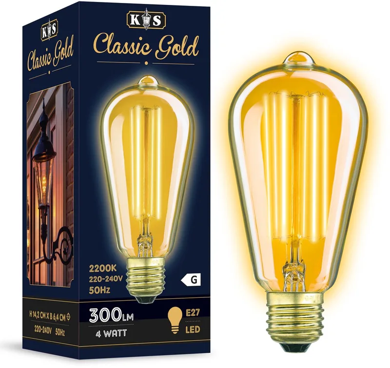 Classic Gold Rustic van KS Verlichting – productfoto
