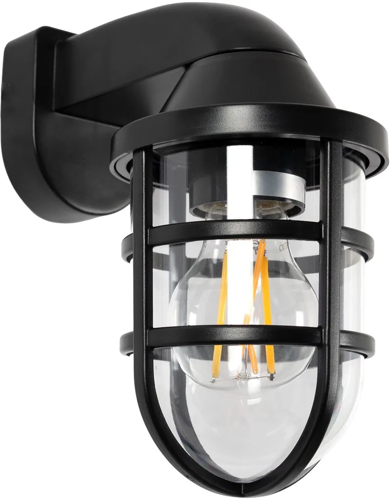 Davi Muurlamp van KS Verlichting in Zwart – productfoto
