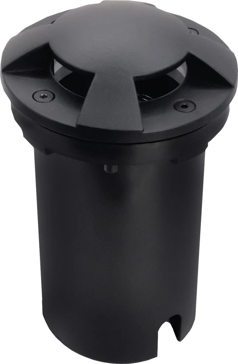 Deckgrondspot Rond Ø10,8cm von KS Verlichting in Schwarz – Produktfoto