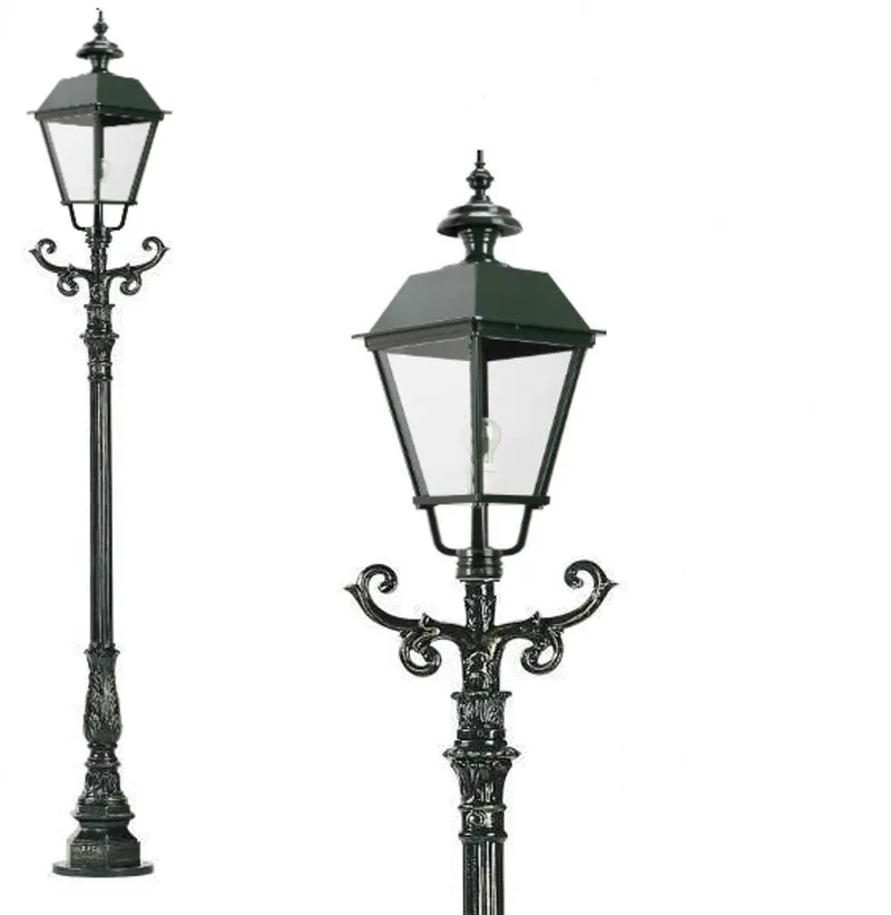 Dortmund Lantaarnpaal från KS Verlichting i Grön – produktbild