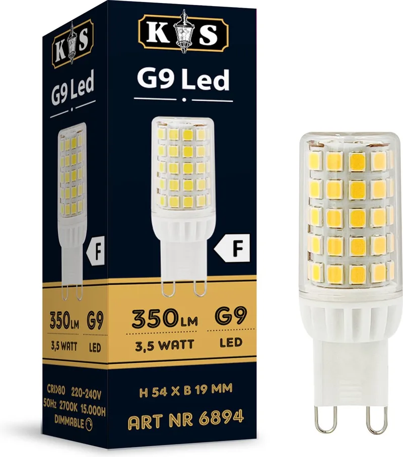 G9 LED Dimbaar 3.5W de KS Verlichting – photo produit