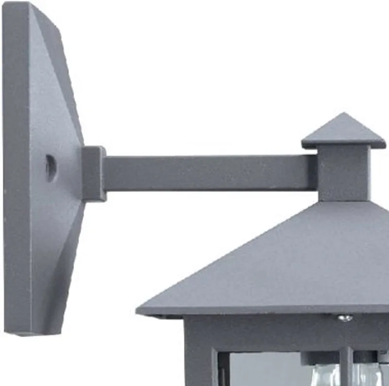 Gevelverlichting Wandlamp fra KS Verlichting i Grå – produktbillede