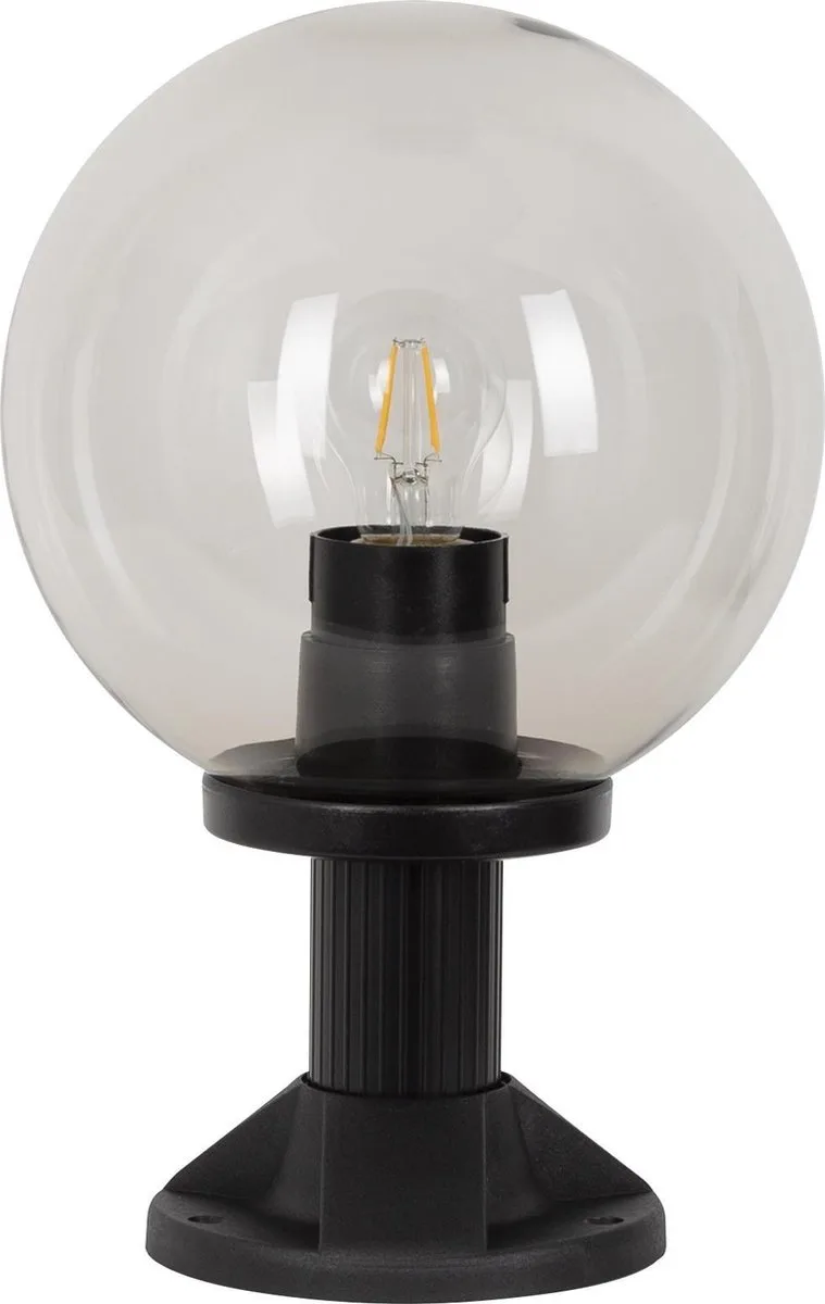 Globe 15 sokkel fumee Ø 25 de KS Verlichting en Noir – photo produit