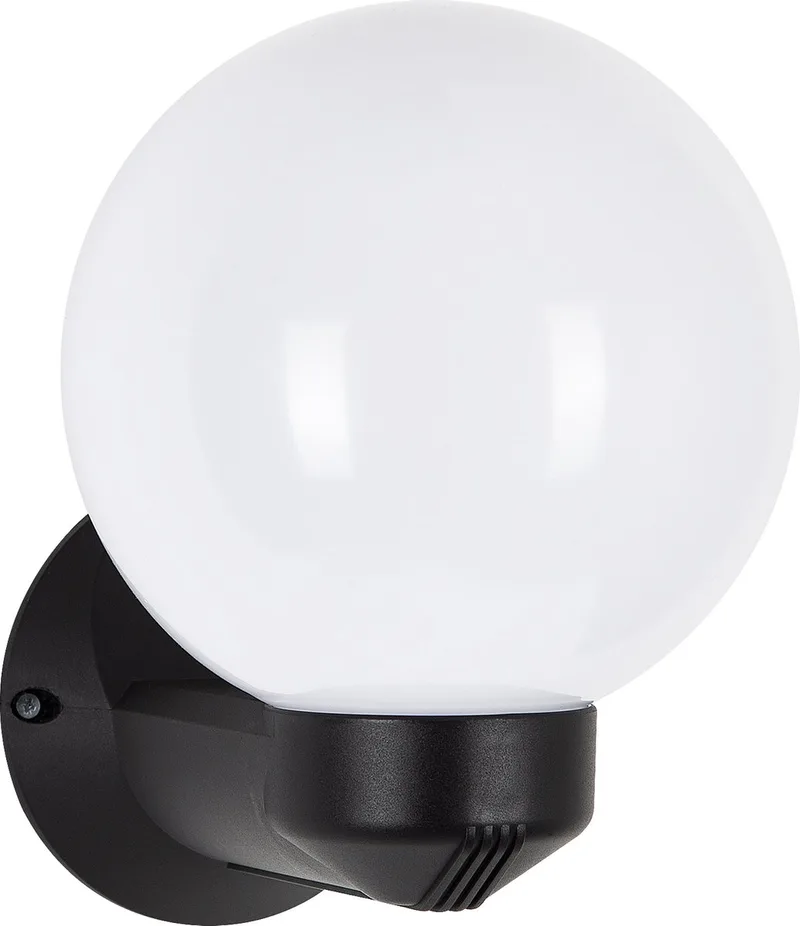 Globe wandlamp Ø 20 fra KS Verlichting i Sort – produktbillede