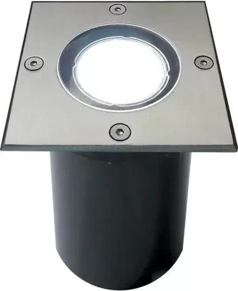 Grondspot LED Ø11 Vierkant by KS Verlichting in Rvs – product photo