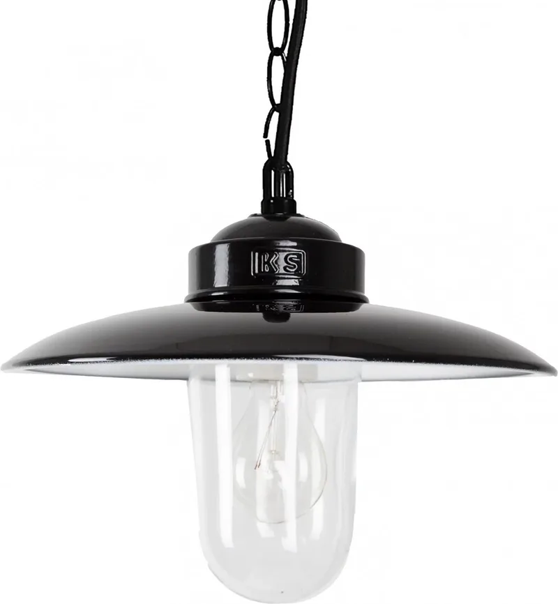 Hanglamp Solingen aan ketting de KS Verlichting en Noir – photo produit