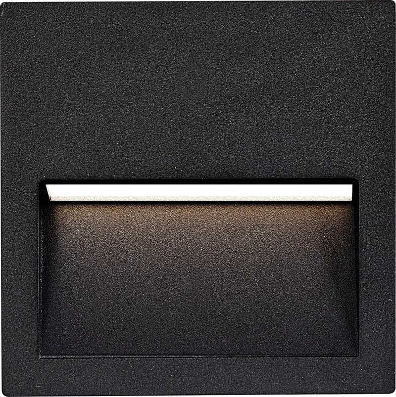 Inbouwspot LED Section 1 Wandlamp von KS Verlichting in Schwarz – Produktfoto