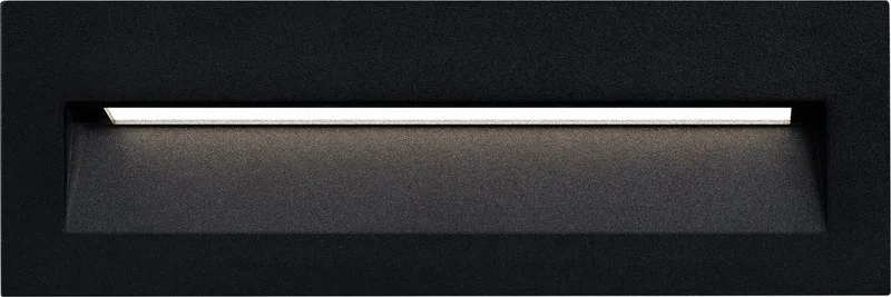 inbouwspot - Spike - wandlamp - LED - 3000K - aluminium - buitenverlichting fra KS Verlichting i Sort – produktbillede