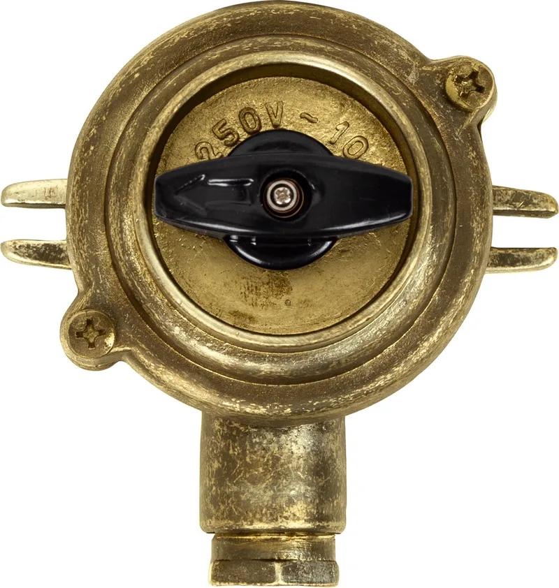 Jaren 30 Vintage Schakelaar I by KS Verlichting in Brass – product photo