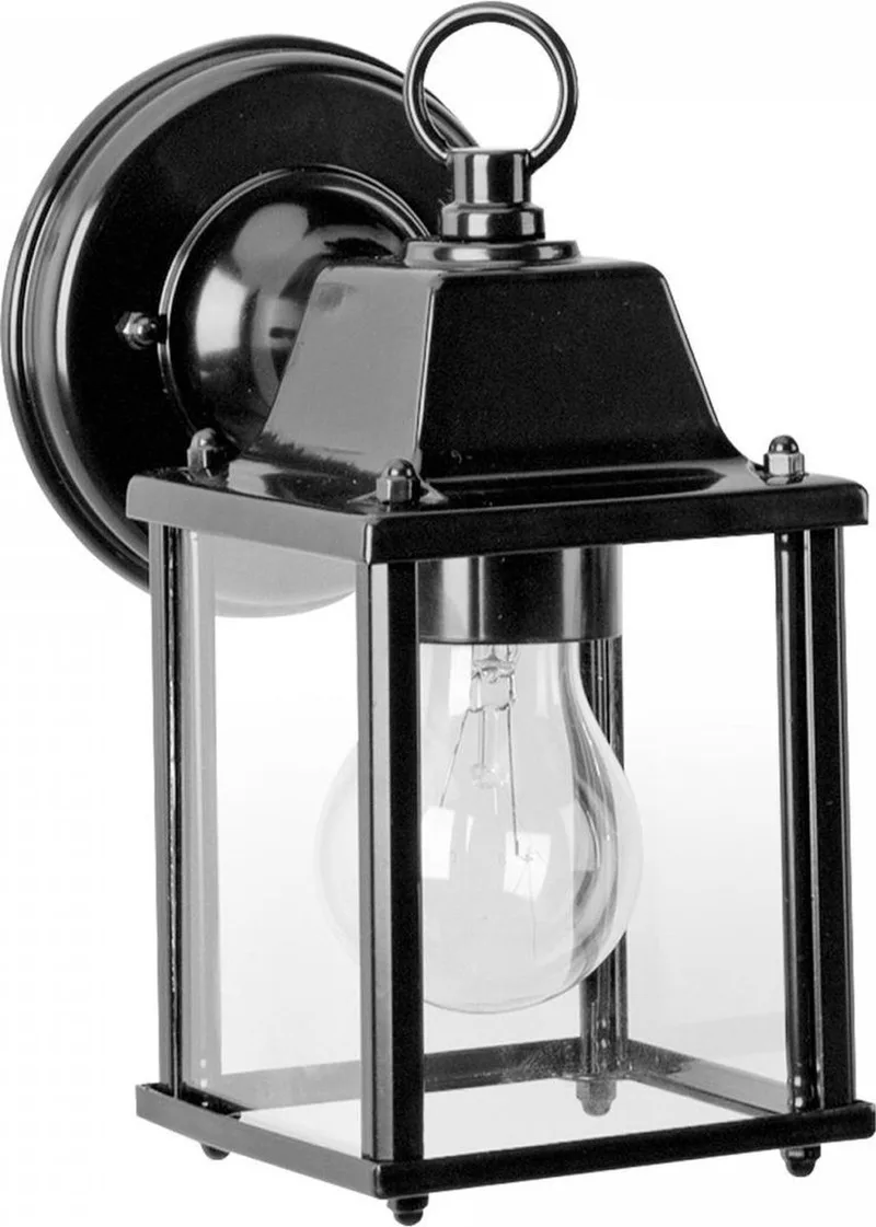 Koetslamp buitenlamp fra KS Verlichting i Sort – produktbillede
