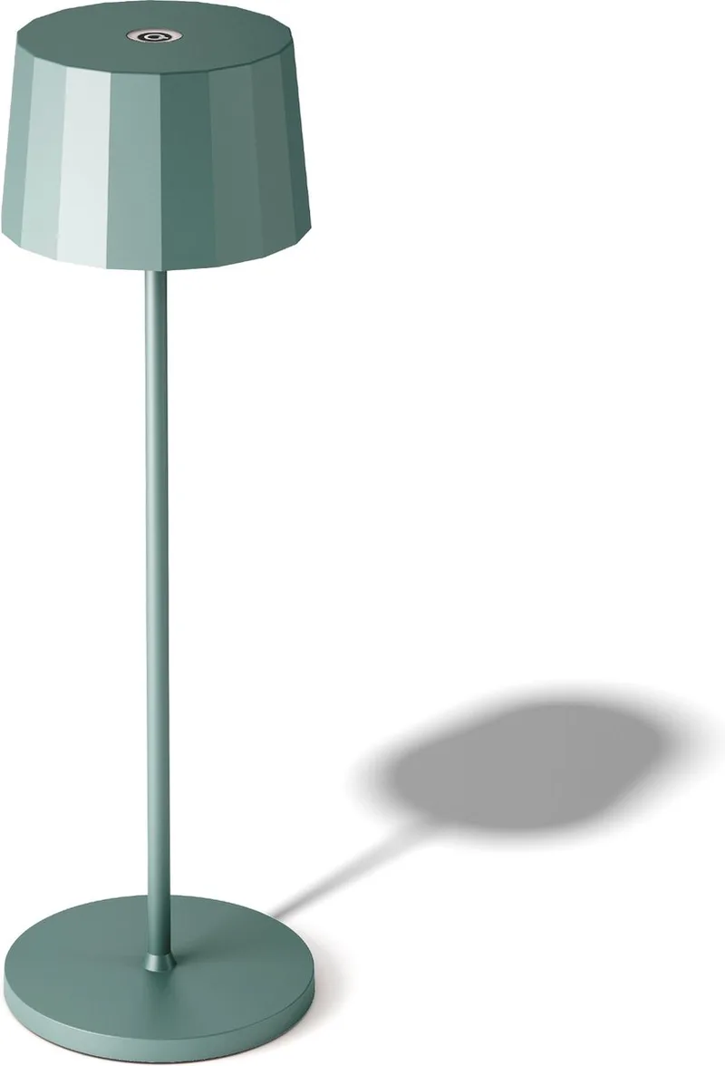 Lido - Tafellamp - Aluminium - Modern - Oplaadbaar by KS Verlichting in Green – product photo